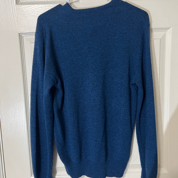 Puritan Men's Blue Sweater - Medium - Picture 2 of 4